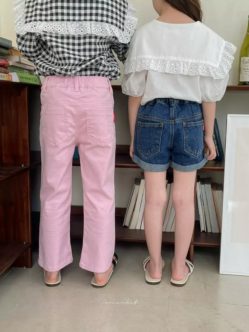 a-Market - Korean Children Fashion - #childofig - Pocket Bootscut Pants - 12