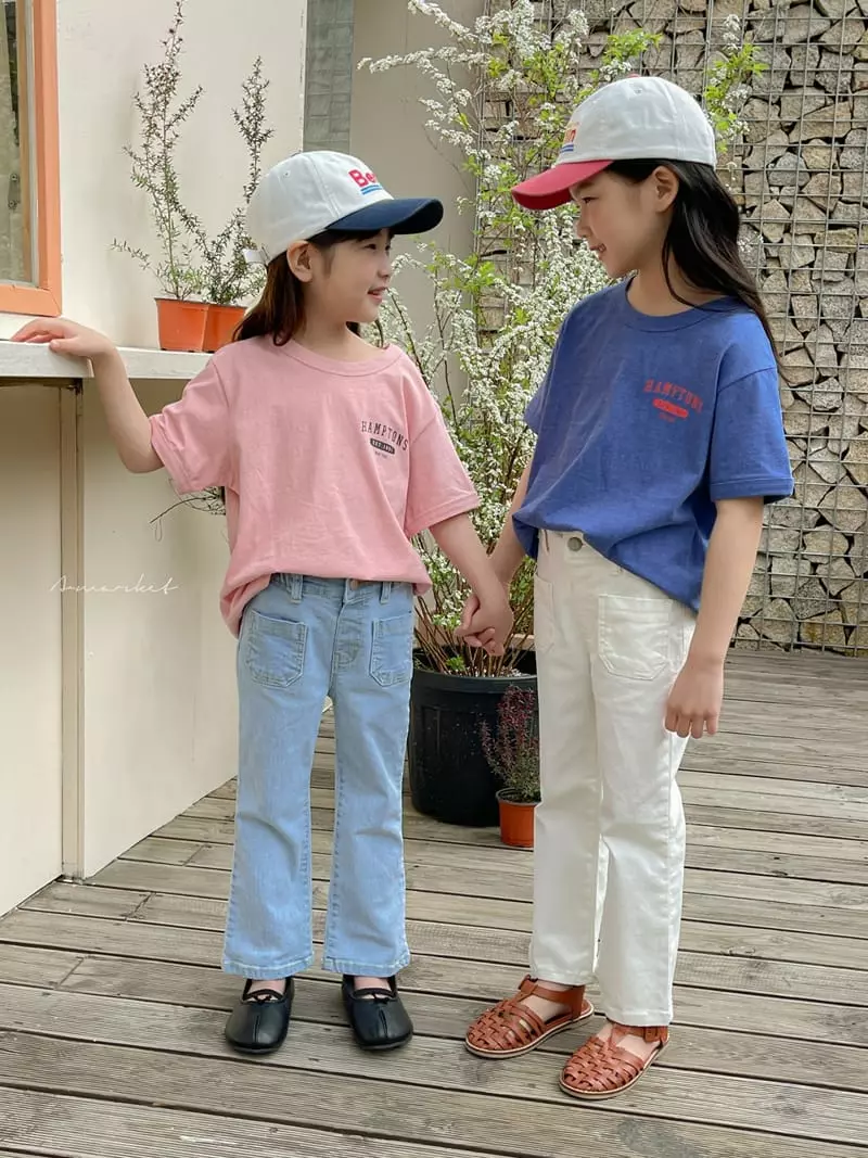a-Market - Korean Children Fashion - #childofig - Pocket Bootscut Jeans - 12