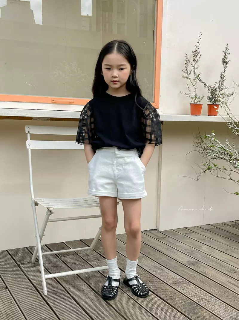 a-Market - Korean Children Fashion - #childofig - Roll-up Shorts - 9