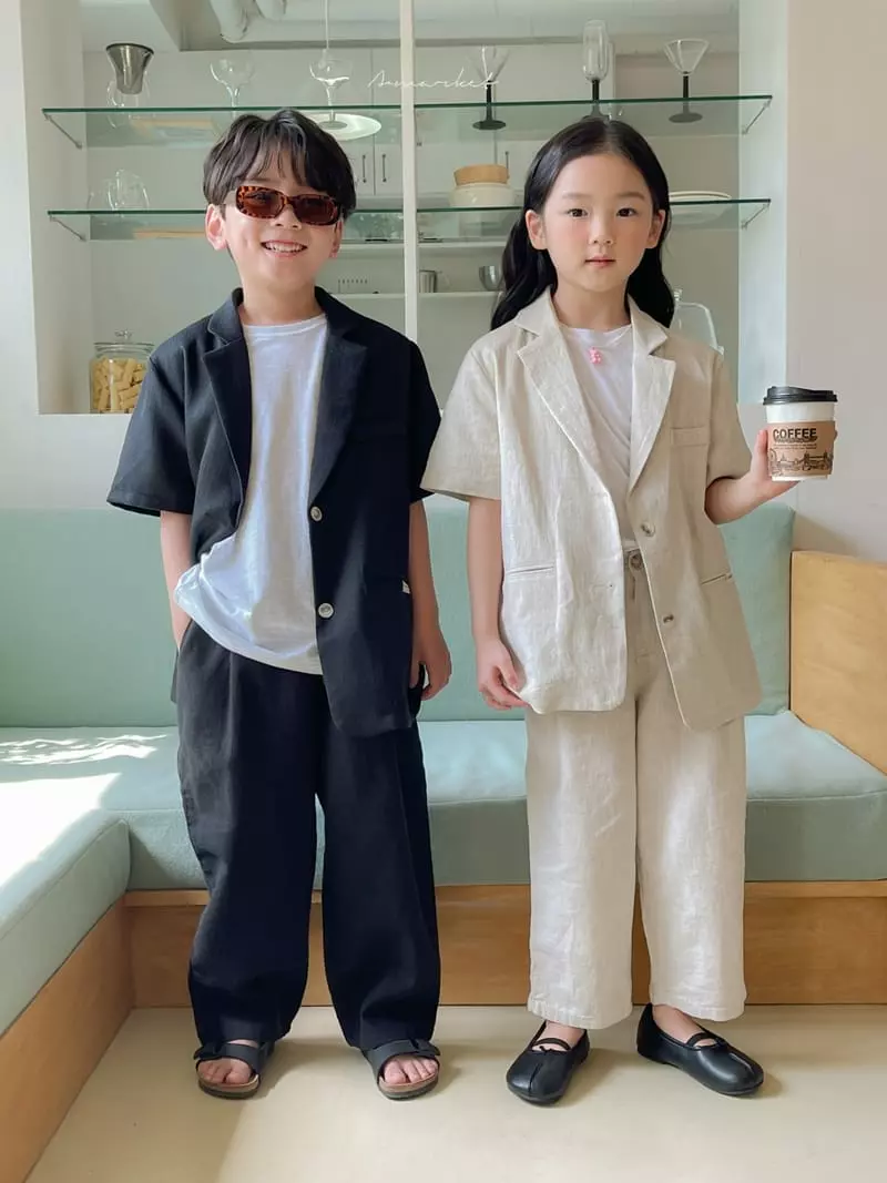 a-Market - Korean Children Fashion - #childofig - Natural Jacket - 3
