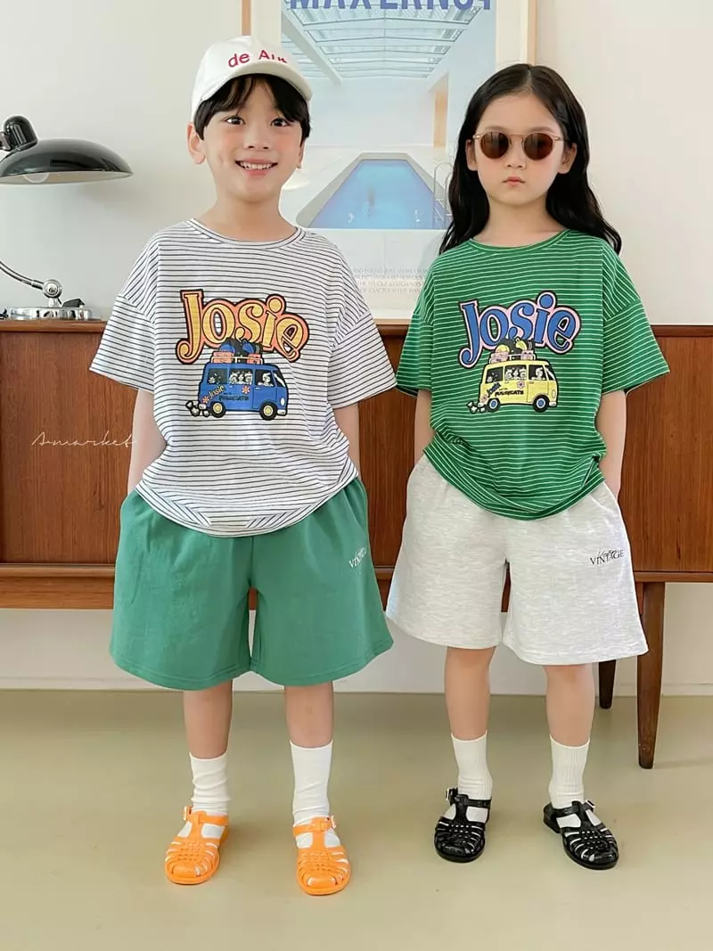 a-Market - Korean Children Fashion - #childofig - Joshua Stripes Tee - 12