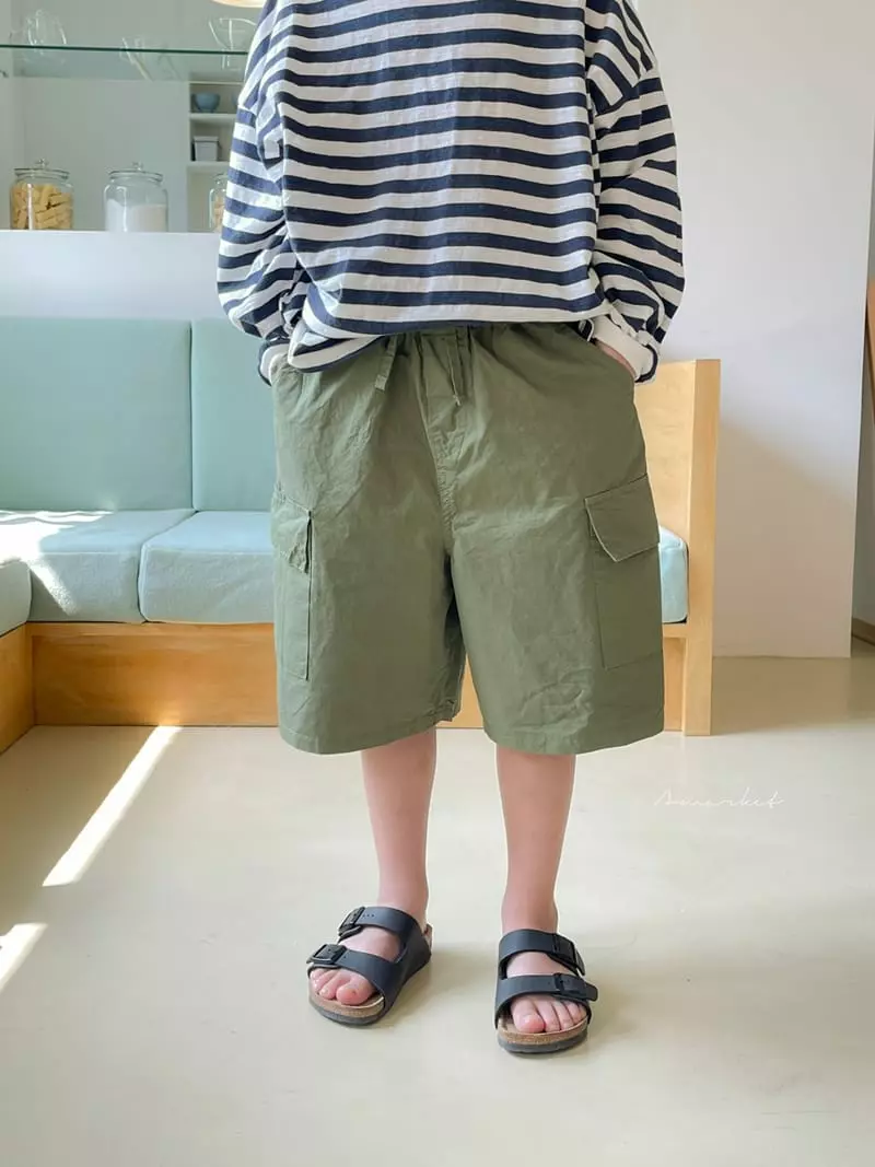 a-Market - Korean Children Fashion - #childrensboutique - Cargo Shorts - 2