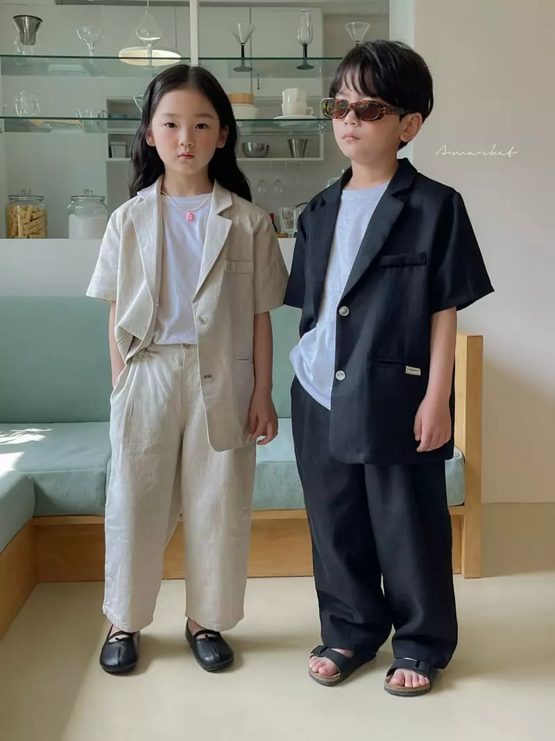 a-Market - Korean Children Fashion - #childrensboutique - Natural Jacket - 5