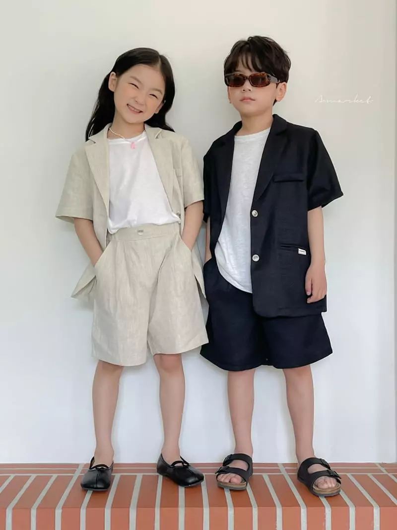 a-Market - Korean Children Fashion - #childofig - Natural Pants - 4