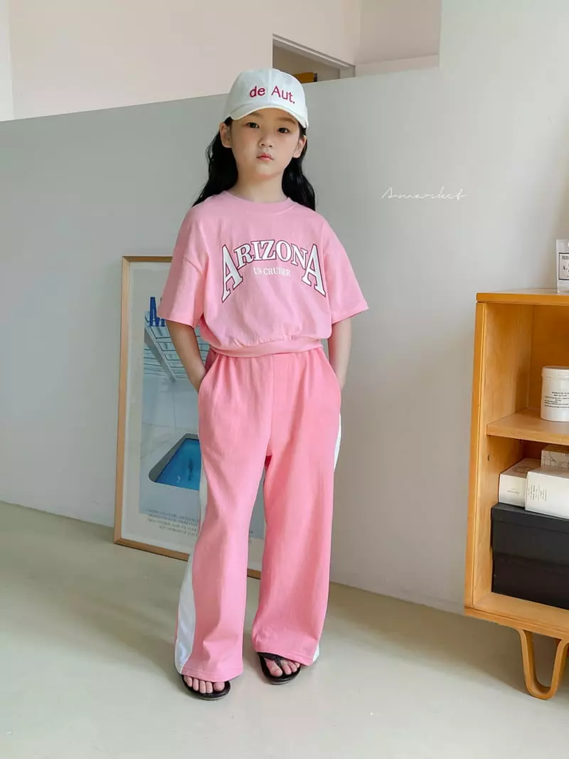 a-Market - Korean Children Fashion - #designkidswear - Color Training Pants - 6