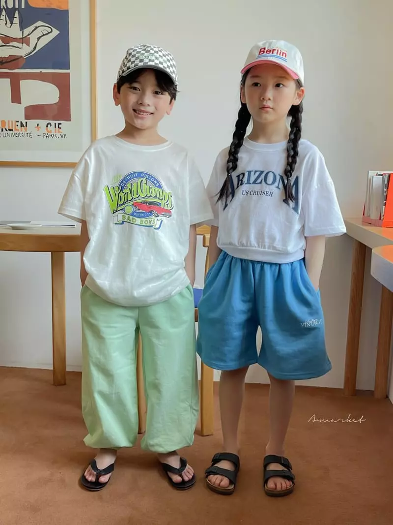 a-Market - Korean Children Fashion - #childrensboutique - Vintage Shorts - 4