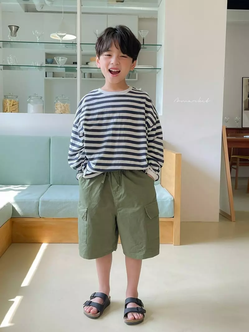 a-Market - Korean Children Fashion - #designkidswear - Cargo Shorts - 3
