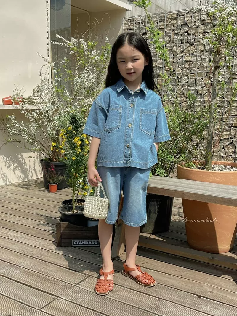 a-Market - Korean Children Fashion - #designkidswear - Semi Crop Shirt - 10