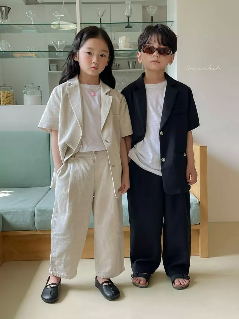 a-Market - Korean Children Fashion - #designkidswear - Natural Jacket - 6