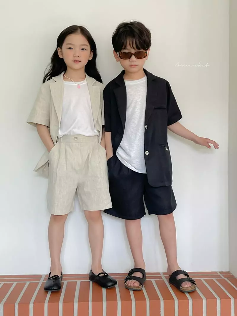 a-Market - Korean Children Fashion - #designkidswear - Natural Pants - 5