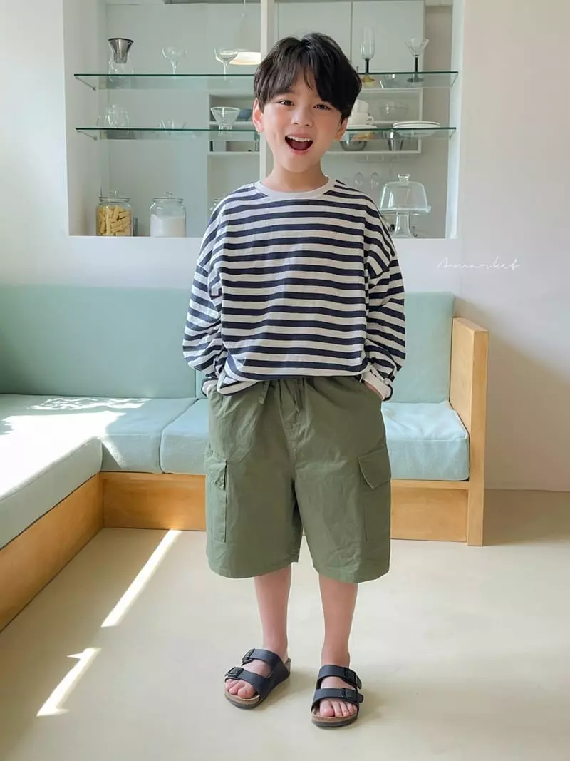 a-Market - Korean Children Fashion - #designkidswear - Cargo Shorts - 4