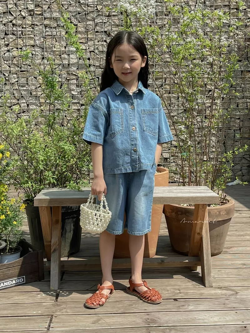 a-Market - Korean Children Fashion - #discoveringself - Semi Crop Shirt - 11