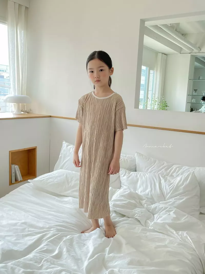 a-Market - Korean Children Fashion - #discoveringself - Pleats One-piece - 8
