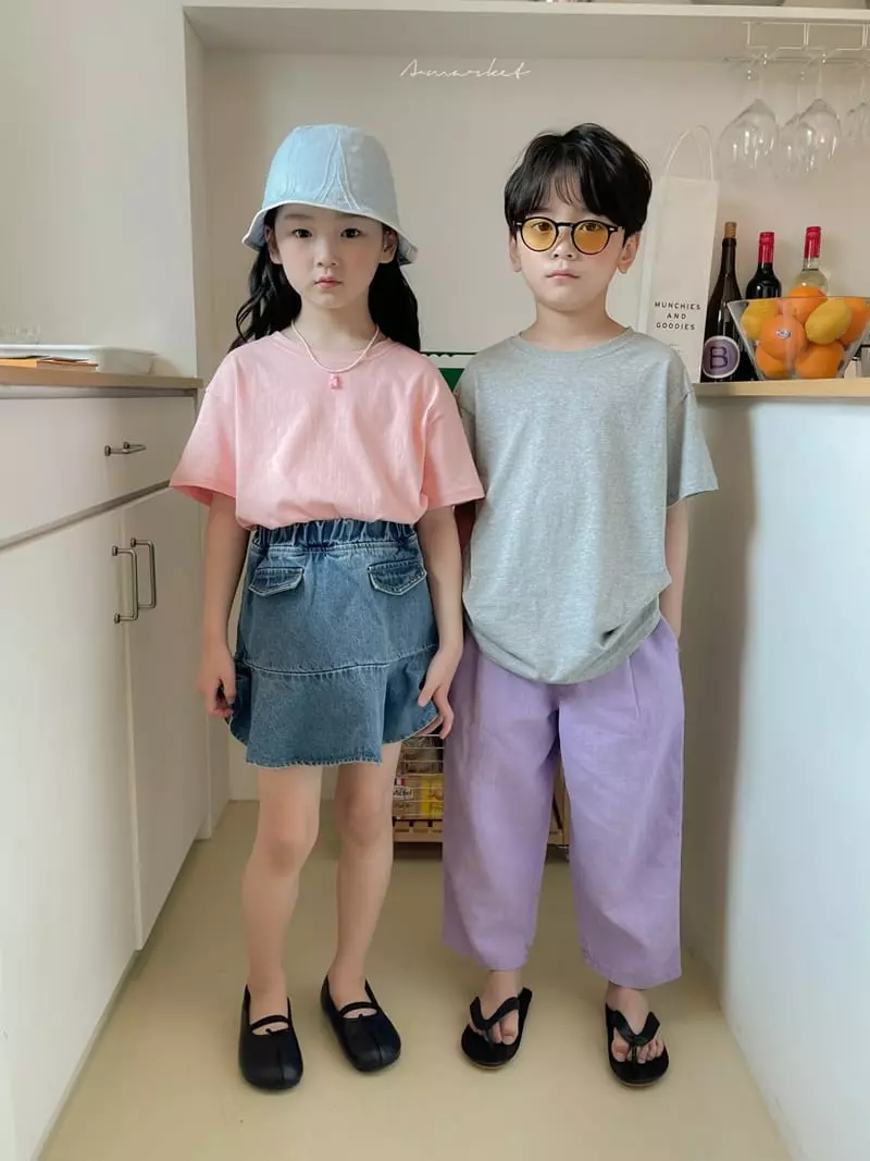 a-Market - Korean Children Fashion - #fashionkids - Linen Pintuck Pants - 11