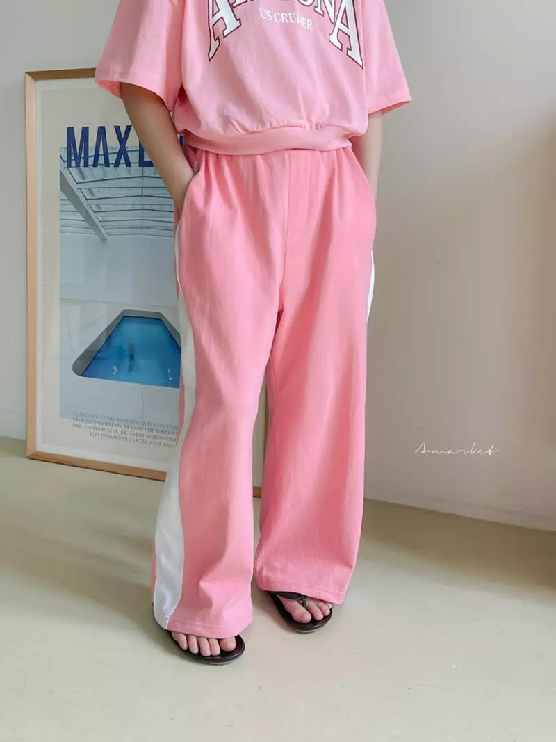 a-Market - Korean Children Fashion - #fashionkids - Color Training Pants - 8