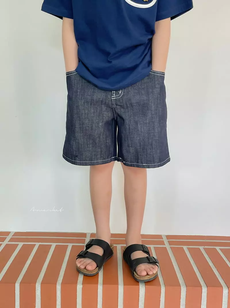 a-Market - Korean Children Fashion - #fashionkids - Cross Shorts