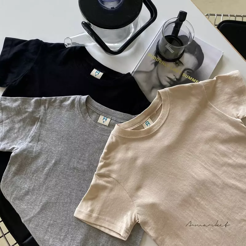 a-Market - Korean Children Fashion - #fashionkids - Short Sleeves Top Bottom Set - 5