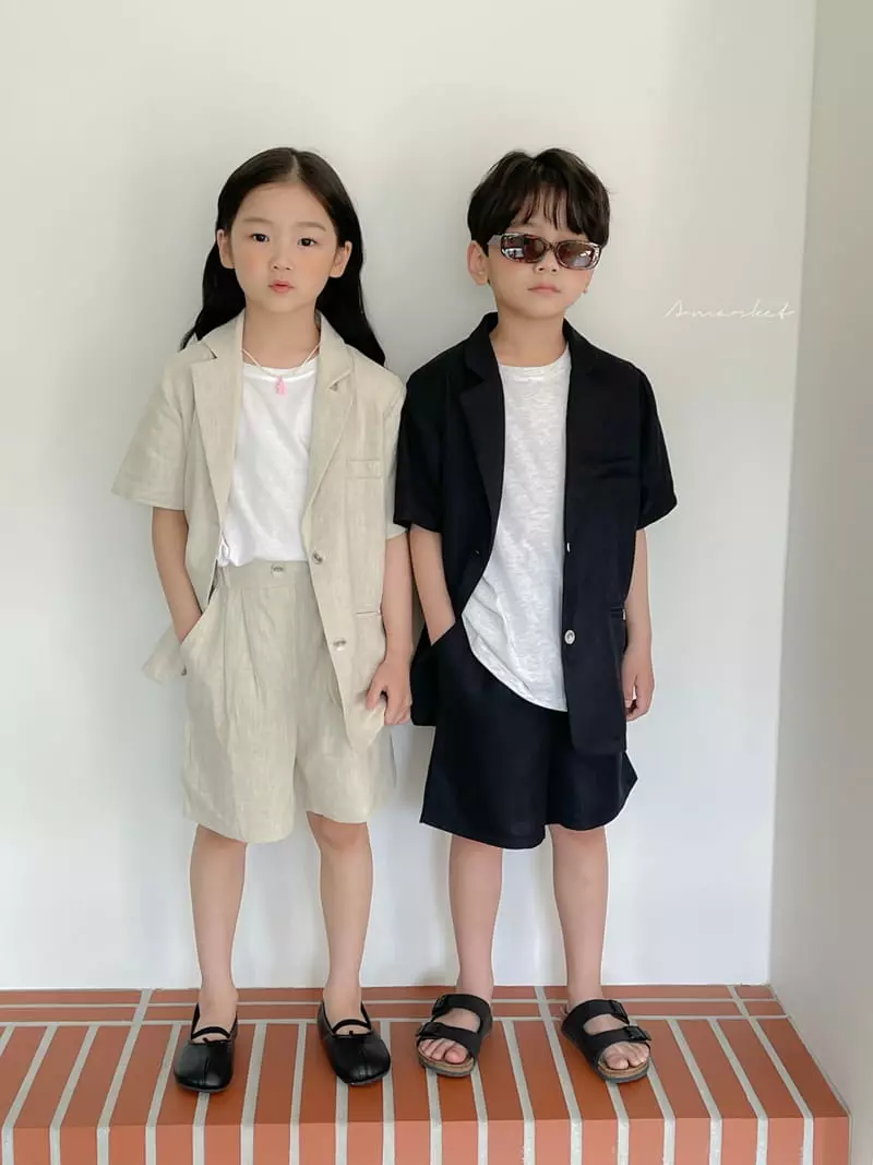 a-Market - Korean Children Fashion - #fashionkids - Natural Pants - 7