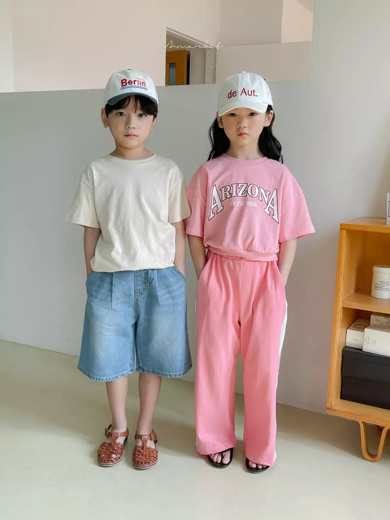 a-Market - Korean Children Fashion - #kidsshorts - Color Training Pants - 9
