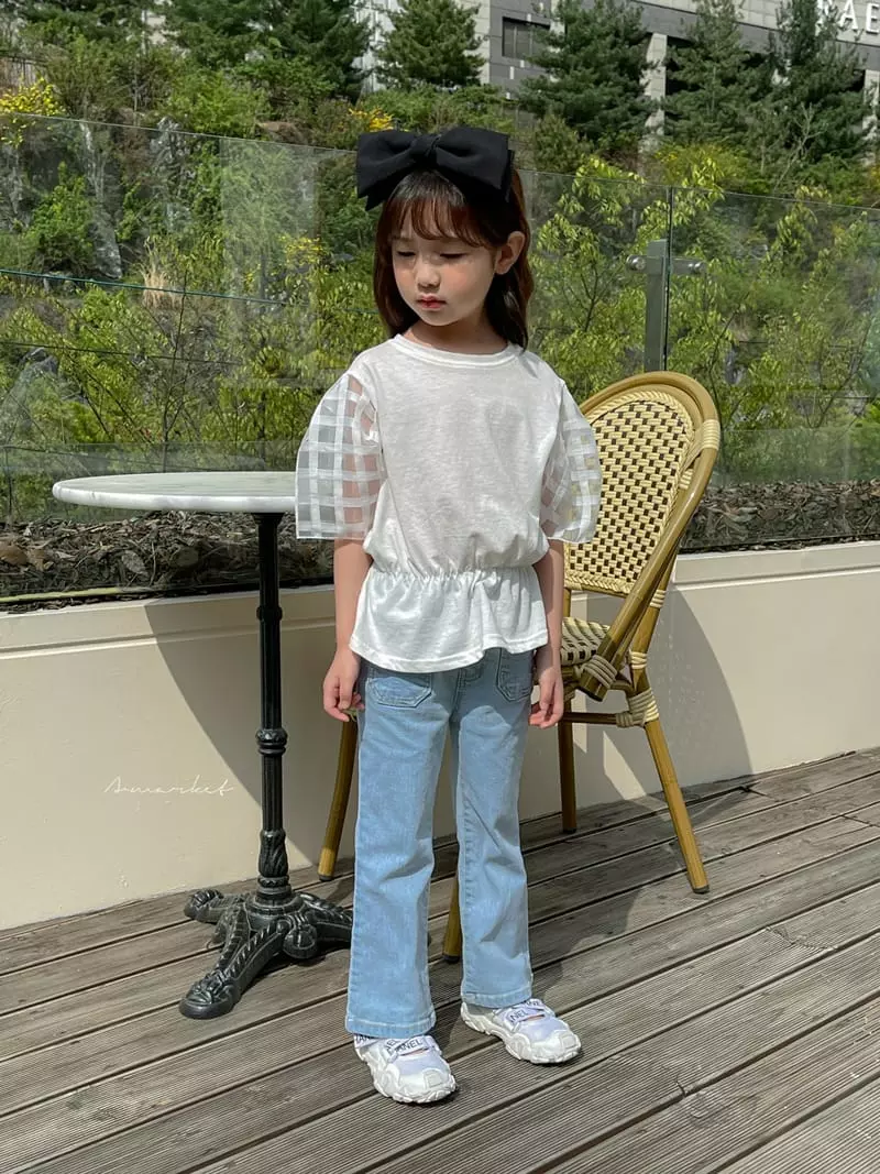 a-Market - Korean Children Fashion - #kidsshorts - Pocket Bootscut Jeans - 3