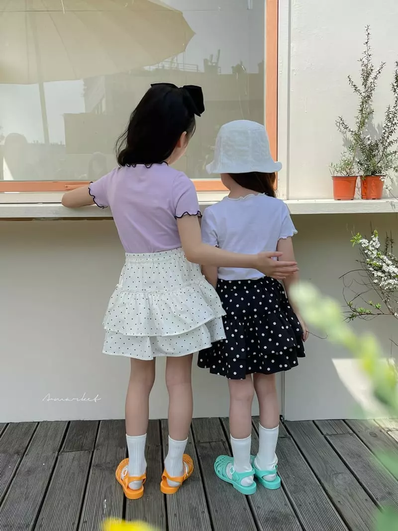 a-Market - Korean Children Fashion - #kidsshorts - Concon Skirt - 5
