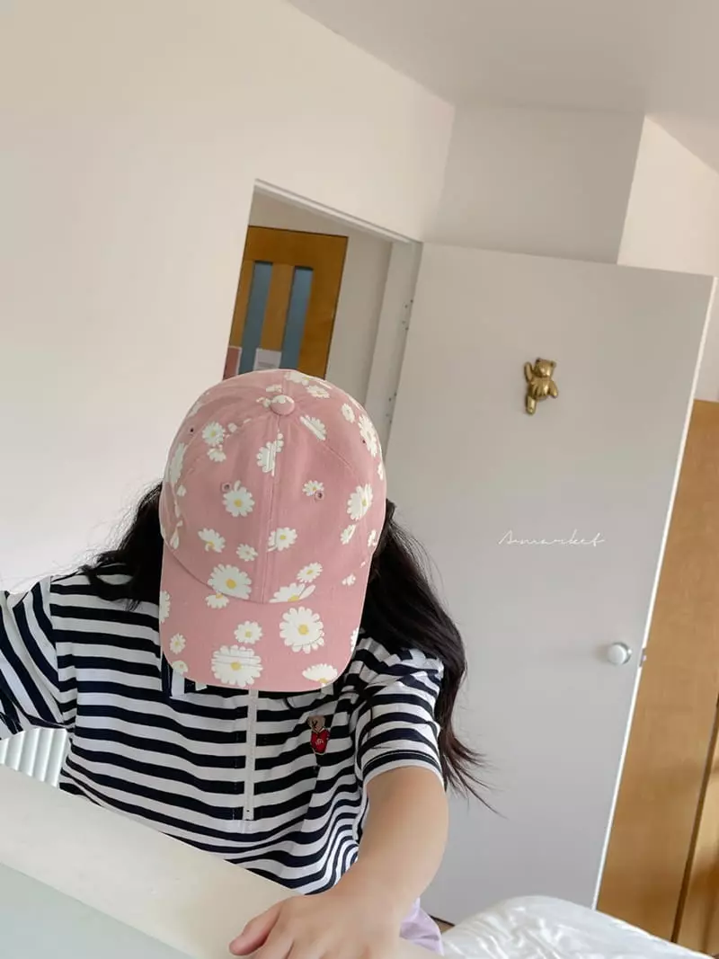 a-Market - Korean Children Fashion - #kidsshorts - Flower Ball Cap - 6