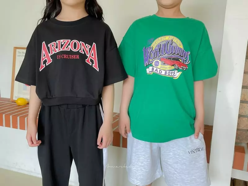 a-Market - Korean Children Fashion - #kidsstore - Crop Sweatshirt - 11