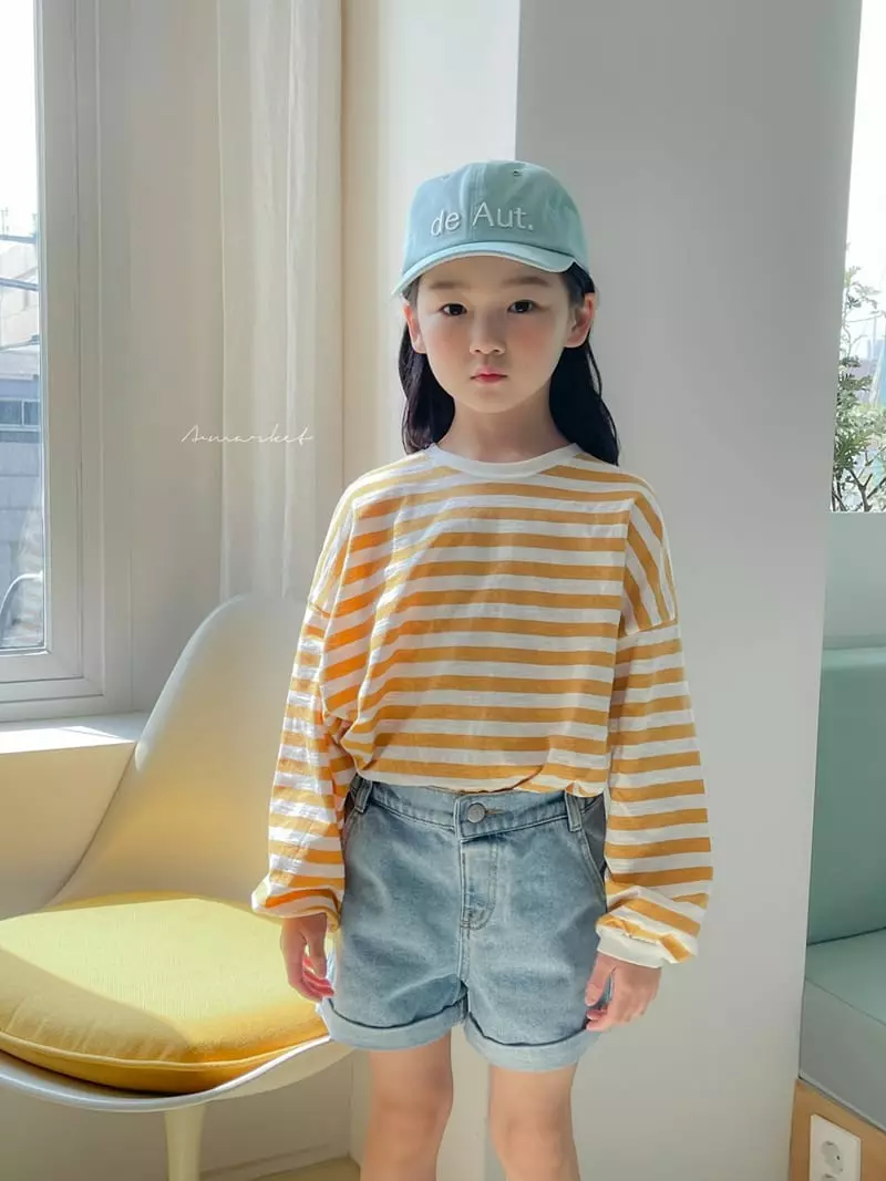 a-Market - Korean Children Fashion - #kidsstore - Roll-up Jeans - 2
