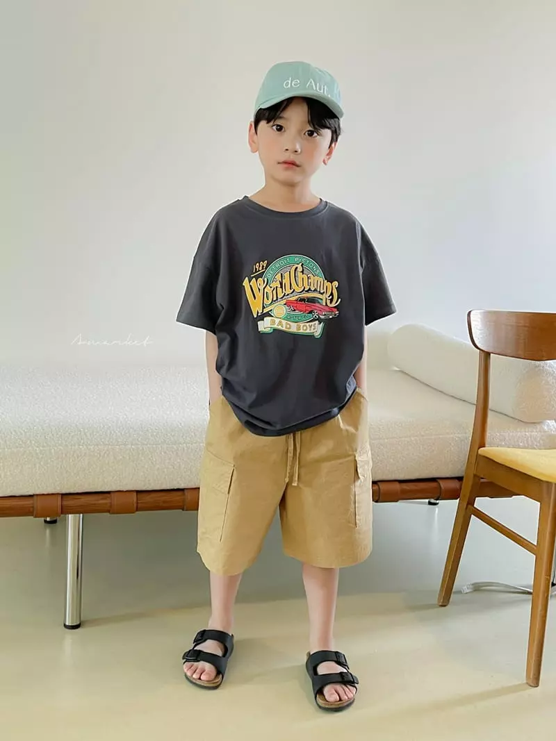 a-Market - Korean Children Fashion - #kidzfashiontrend - Cargo Shorts - 8