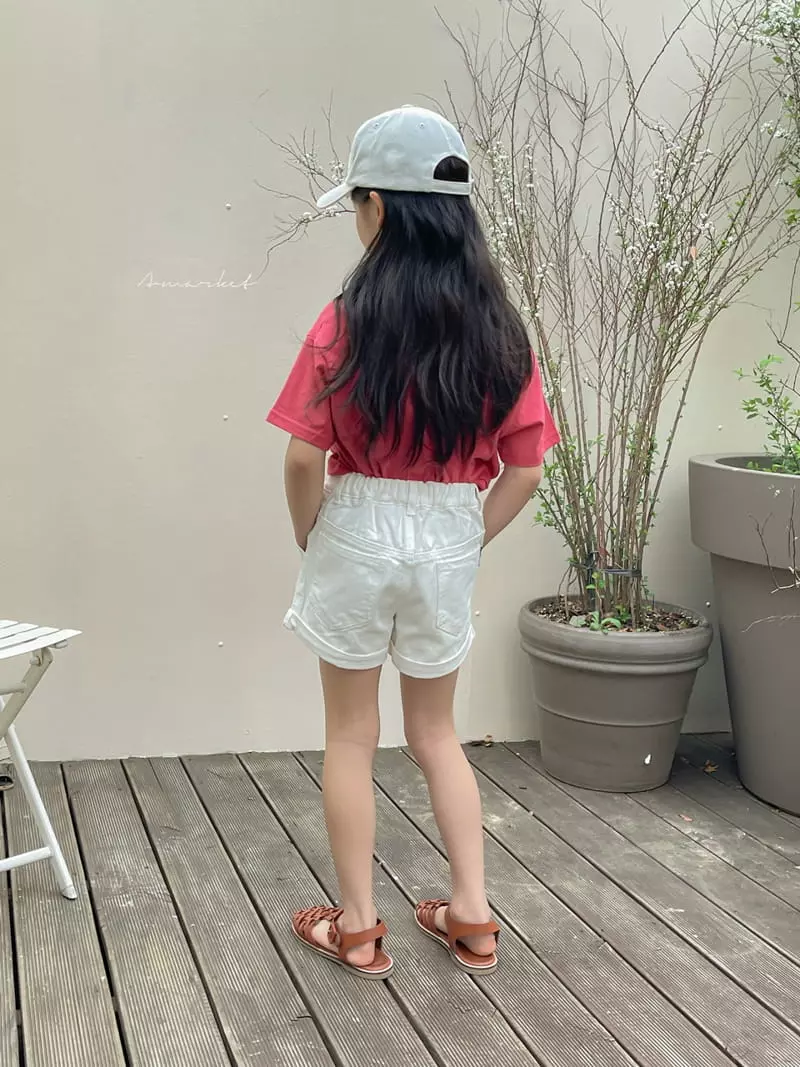 a-Market - Korean Children Fashion - #kidzfashiontrend - Roll-up Shorts - 2