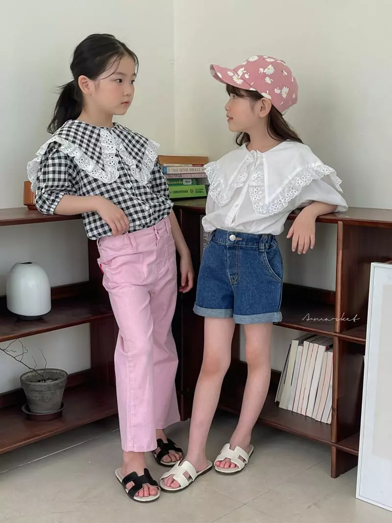a-Market - Korean Children Fashion - #littlefashionista - Pocket Bootscut Pants - 8