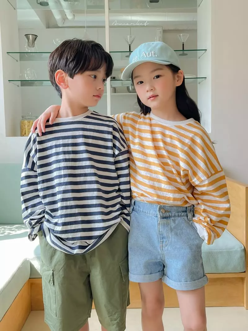 a-Market - Korean Children Fashion - #littlefashionista - Roll-up Jeans - 5