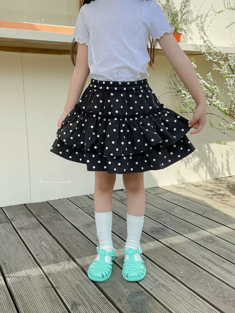 a-Market - Korean Children Fashion - #littlefashionista - Concon Skirt - 9