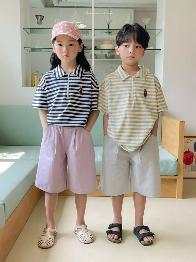 a-Market - Korean Children Fashion - #littlefashionista - Bear Zip-up - 9