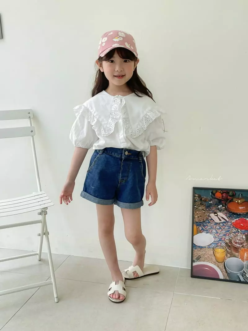 a-Market - Korean Children Fashion - #littlefashionista - Flower Ball Cap - 10