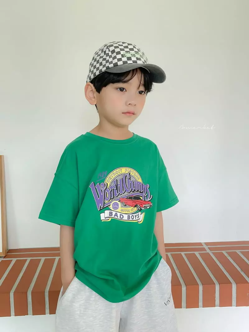 a-Market - Korean Children Fashion - #littlefashionista - Car Short Sleeves Tee - 6