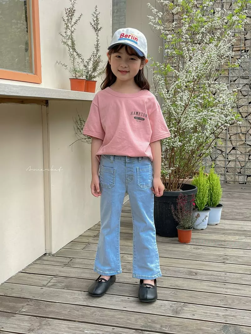 a-Market - Korean Children Fashion - #littlefashionista - Haton Pigment Tee - 3