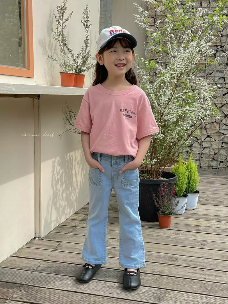 a-Market - Korean Children Fashion - #magicofchildhood - Pocket Bootscut Jeans - 8