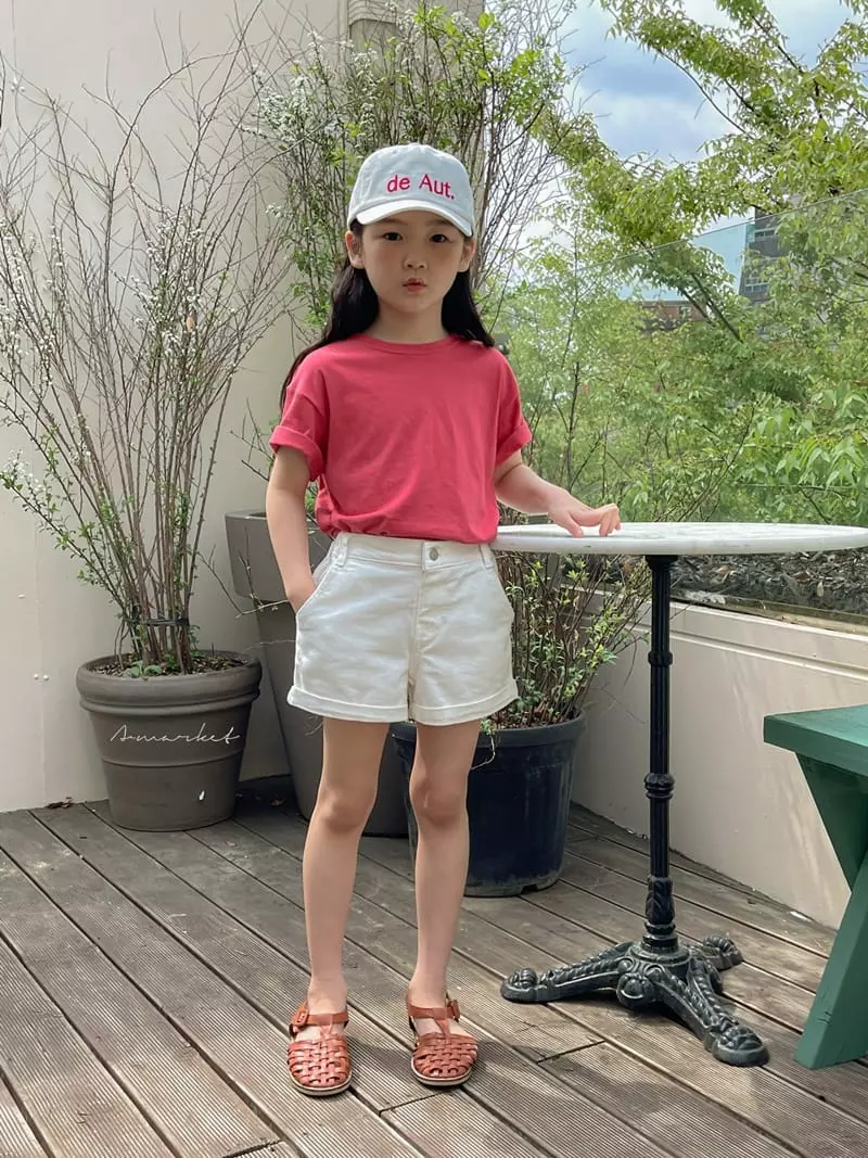 a-Market - Korean Children Fashion - #magicofchildhood - Roll-up Shorts - 5