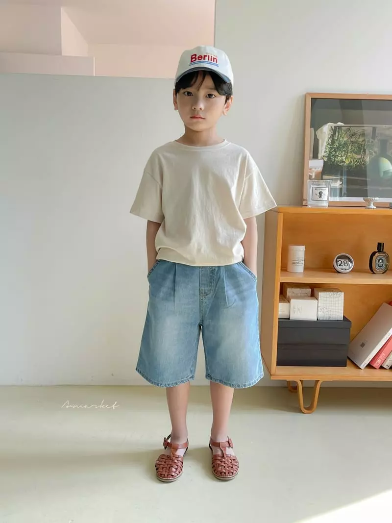 a-Market - Korean Children Fashion - #magicofchildhood - Denim Morden Pants - 3