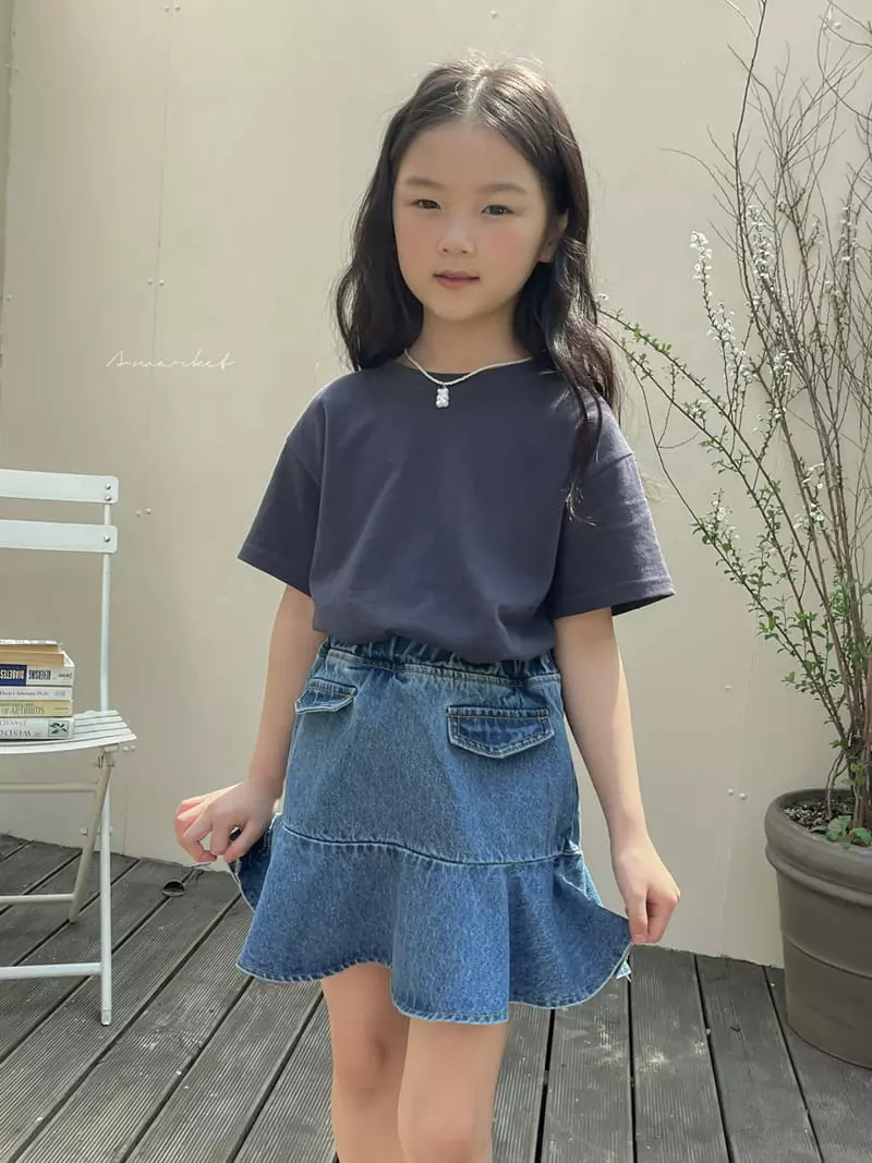 a-Market - Korean Children Fashion - #magicofchildhood - Pocket Whole Skirt - 8