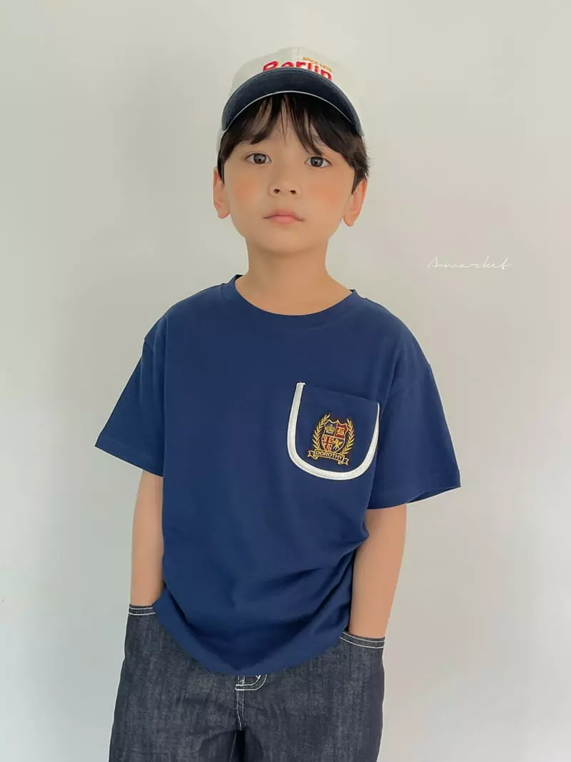 a-Market - Korean Children Fashion - #magicofchildhood - School Pocket Tee - 4