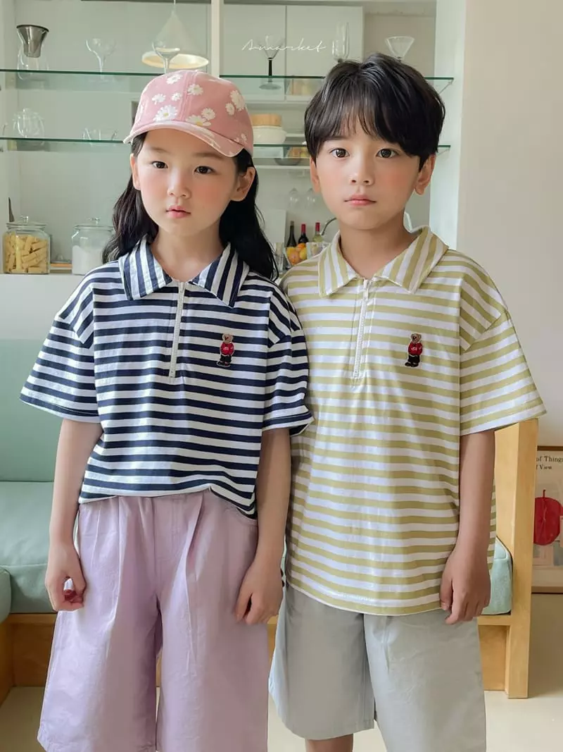 a-Market - Korean Children Fashion - #minifashionista - Bear Zip-up - 11