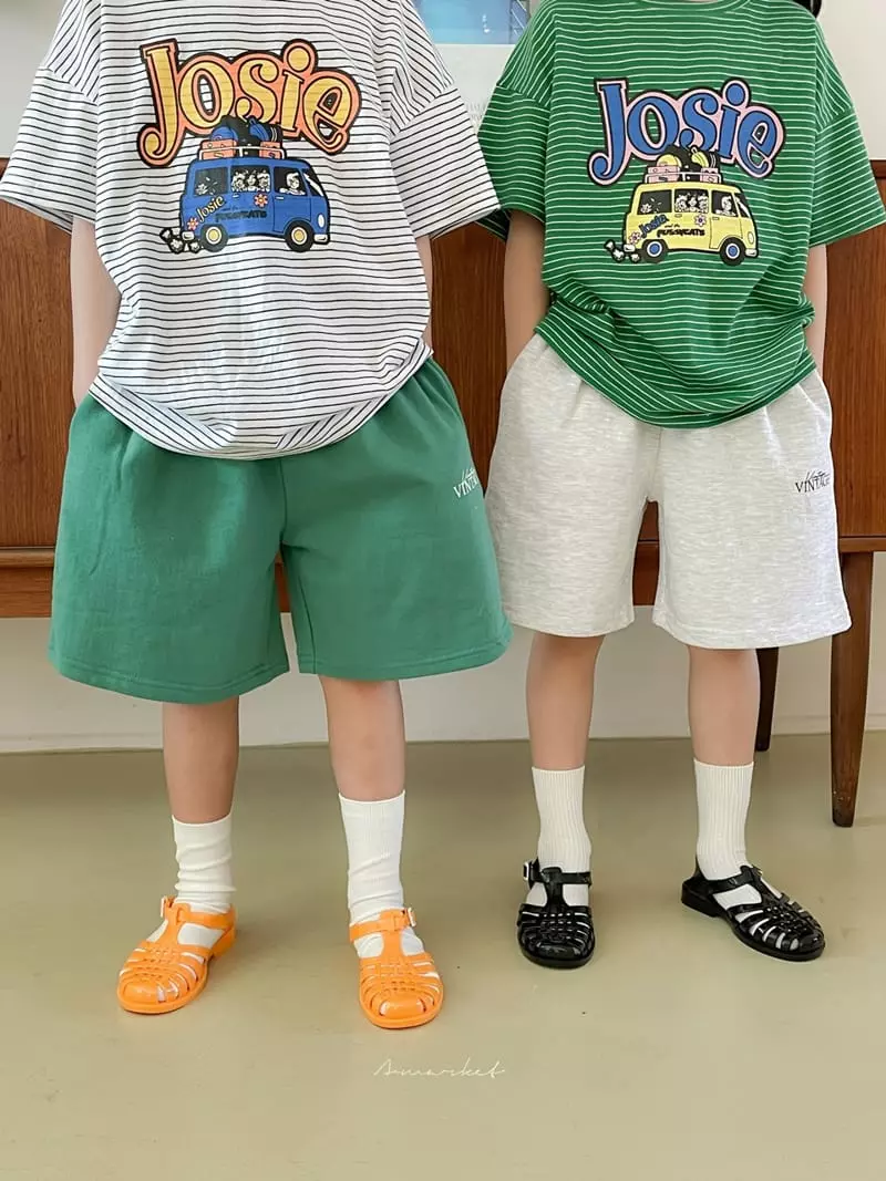 a-Market - Korean Children Fashion - #minifashionista - Joshua Stripes Tee - 7