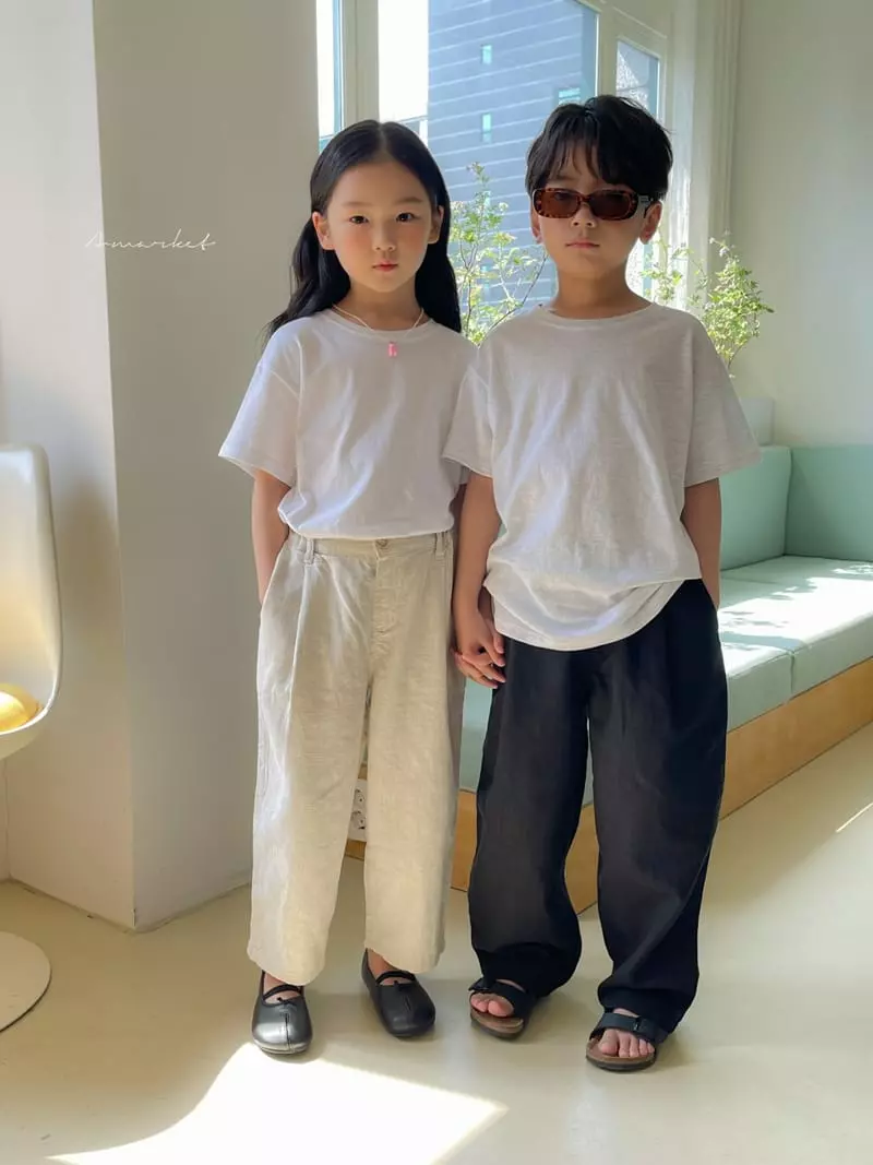a-Market - Korean Children Fashion - #prettylittlegirls - Linen Pintuck Pants - 3