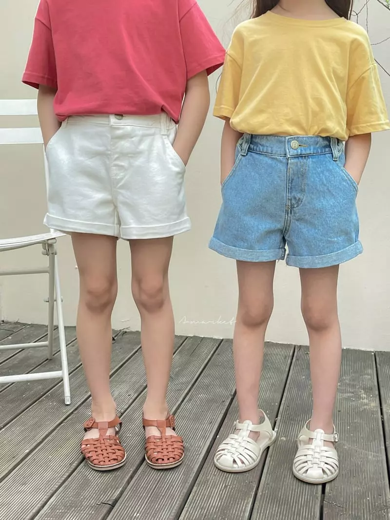 a-Market - Korean Children Fashion - #prettylittlegirls - Roll-up Jeans - 8