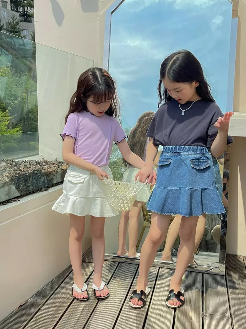 a-Market - Korean Children Fashion - #prettylittlegirls - Pocket Whole Skirt - 10