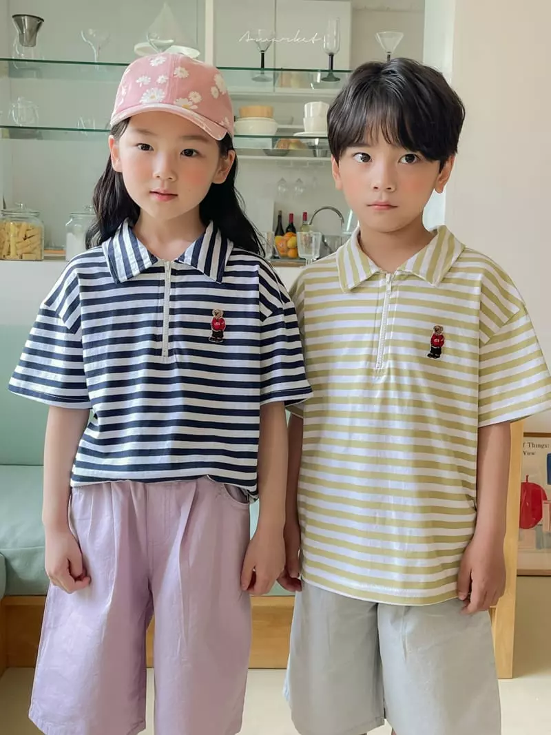 a-Market - Korean Children Fashion - #prettylittlegirls - Bear Zip-up - 12