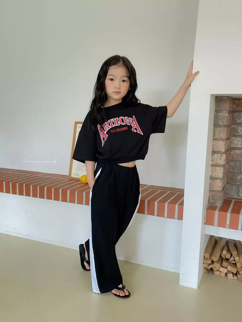 a-Market - Korean Children Fashion - #todddlerfashion - Crop Sweatshirt - 2