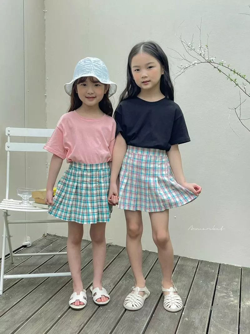 a-Market - Korean Children Fashion - #todddlerfashion - Summer Tennis Skirt - 12